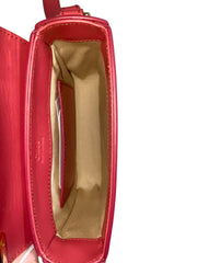 Chloé Mini Crossbody Bag Scarlet Pink Leather – Designer Small Shoulder Bag with Dust Bag & Tags