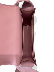 Hermès Geta Crossbody Bag – Mauve, Pristine with Dust Bag