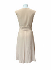 Prada Draped Crepe Dress – Size 38 | Modern Feminine Elegance
