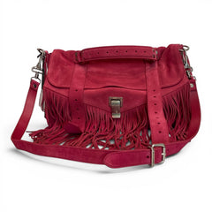 Proenza Schouler PS1 Tiny Fringe Bag – Fuchsia