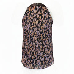 Nina Ricci Multicolor Silk Bow Detail Top - Size 36