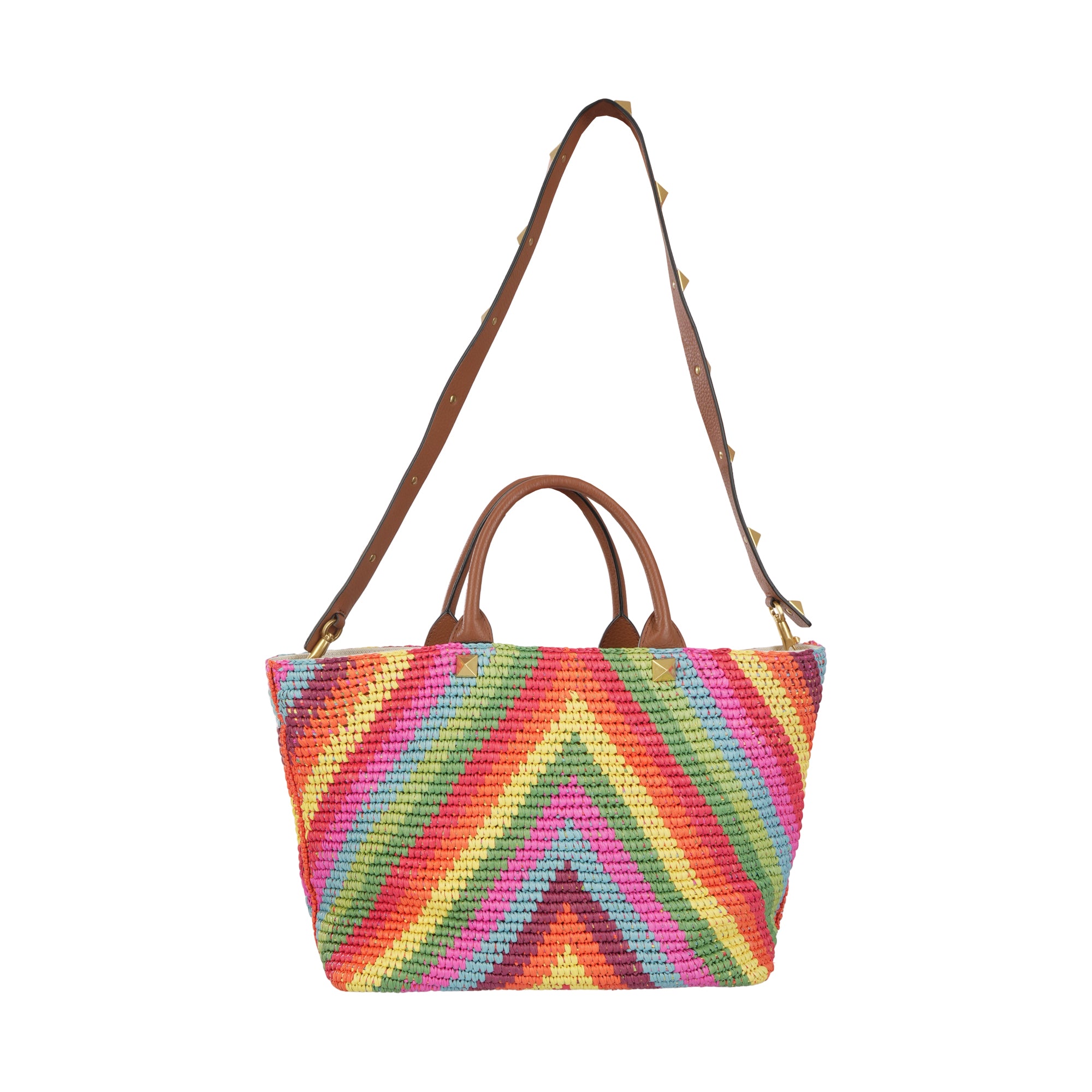 Valentino Garavani Tote Raffia Bag