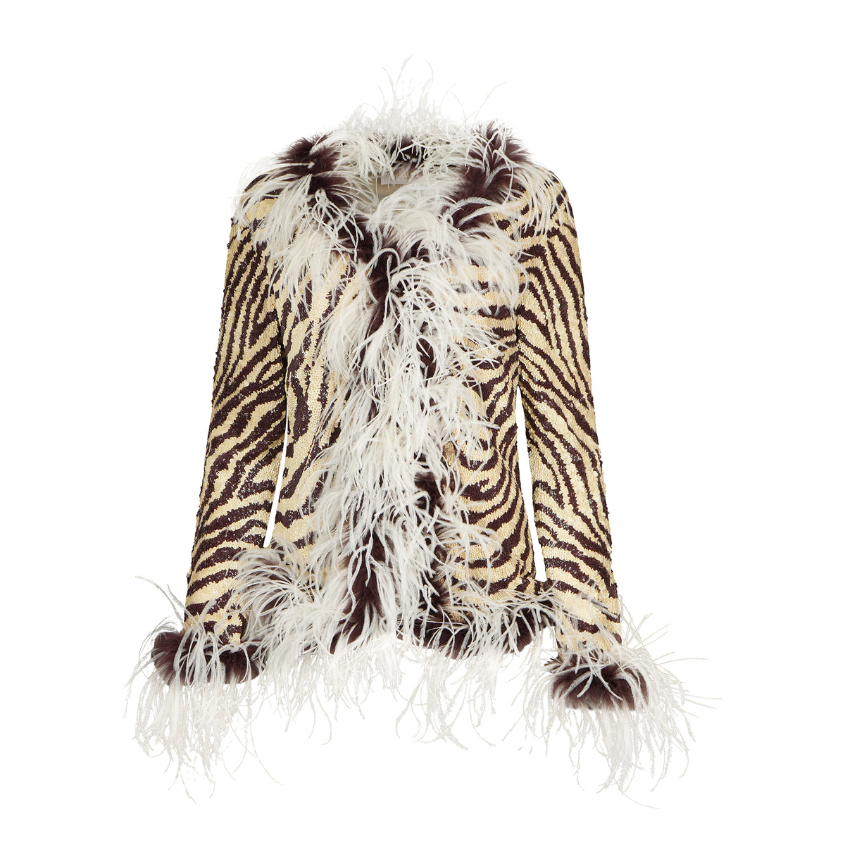 Valentino Animal Print Jacket