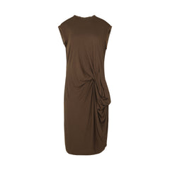 Lanvin Dark Brown Dress