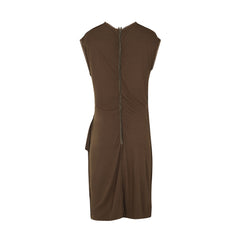 Lanvin Dark Brown Dress