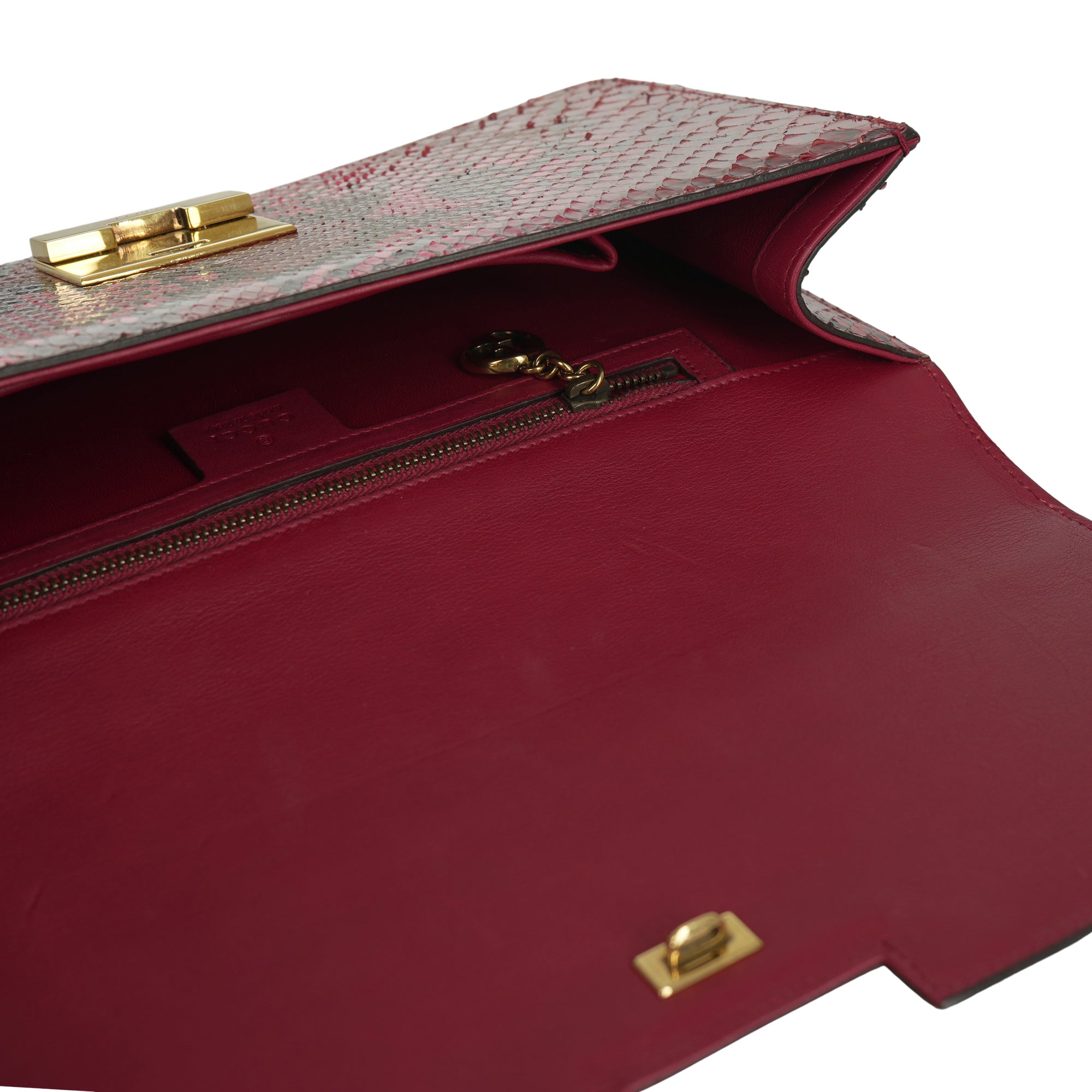 Gucci Python Clutch