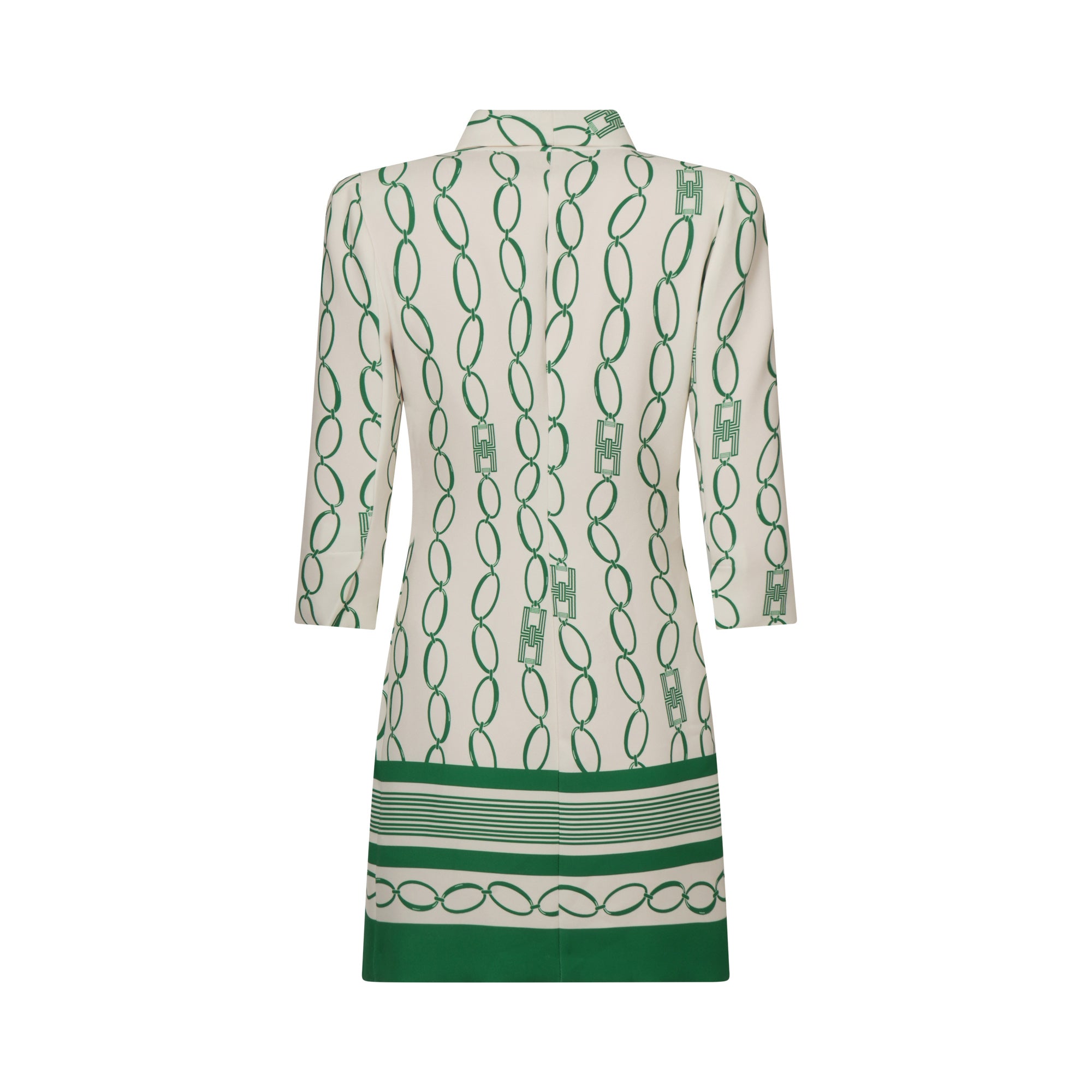 Elisabetta Franchi Printed Blazer Dress