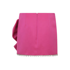 Area Heart Bow Mini Skirt