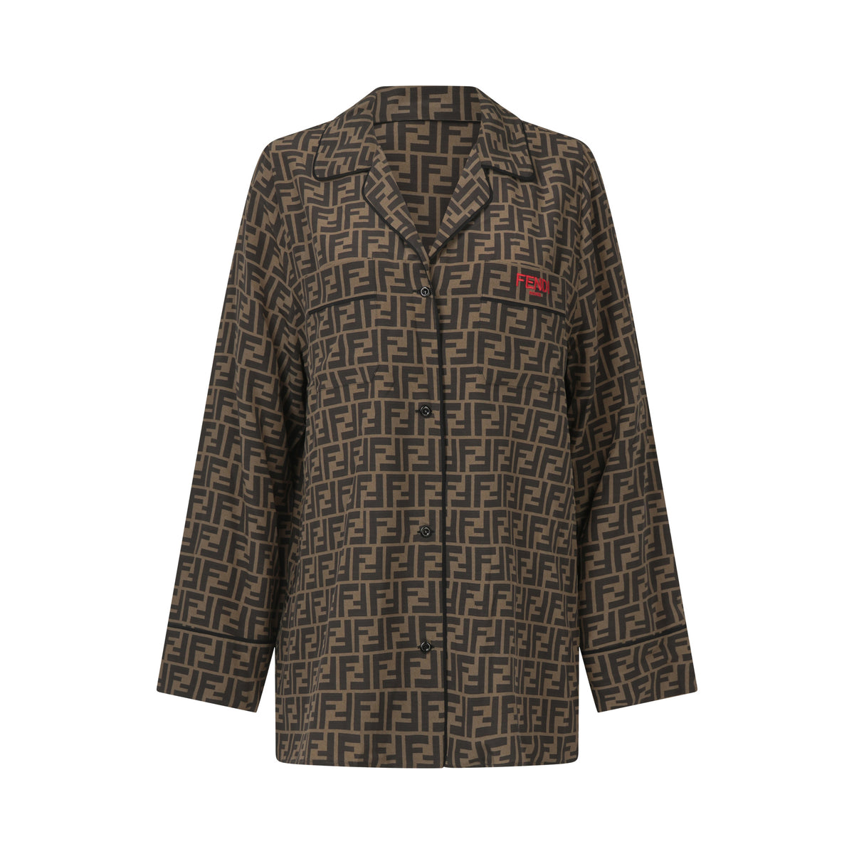 Fendi FF Motif Pyjama Shirt