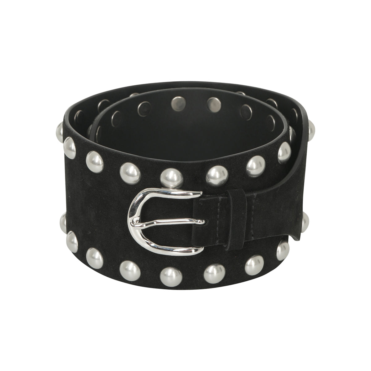 Isabel Marant Black Suede belt