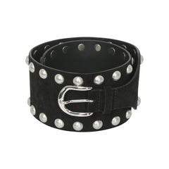 Isabel Marant Black Suede belt