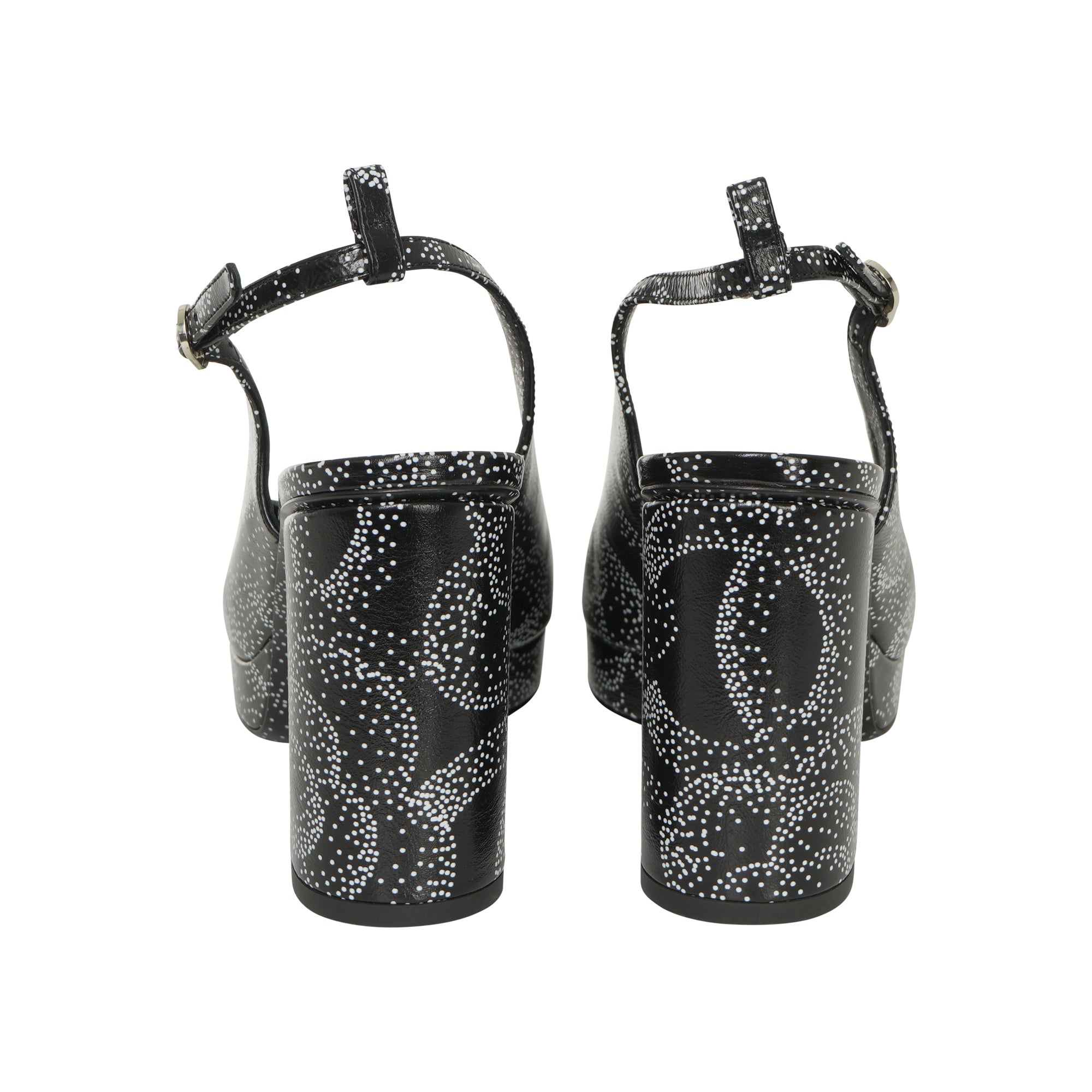 Chanel Platform Slingback Heels