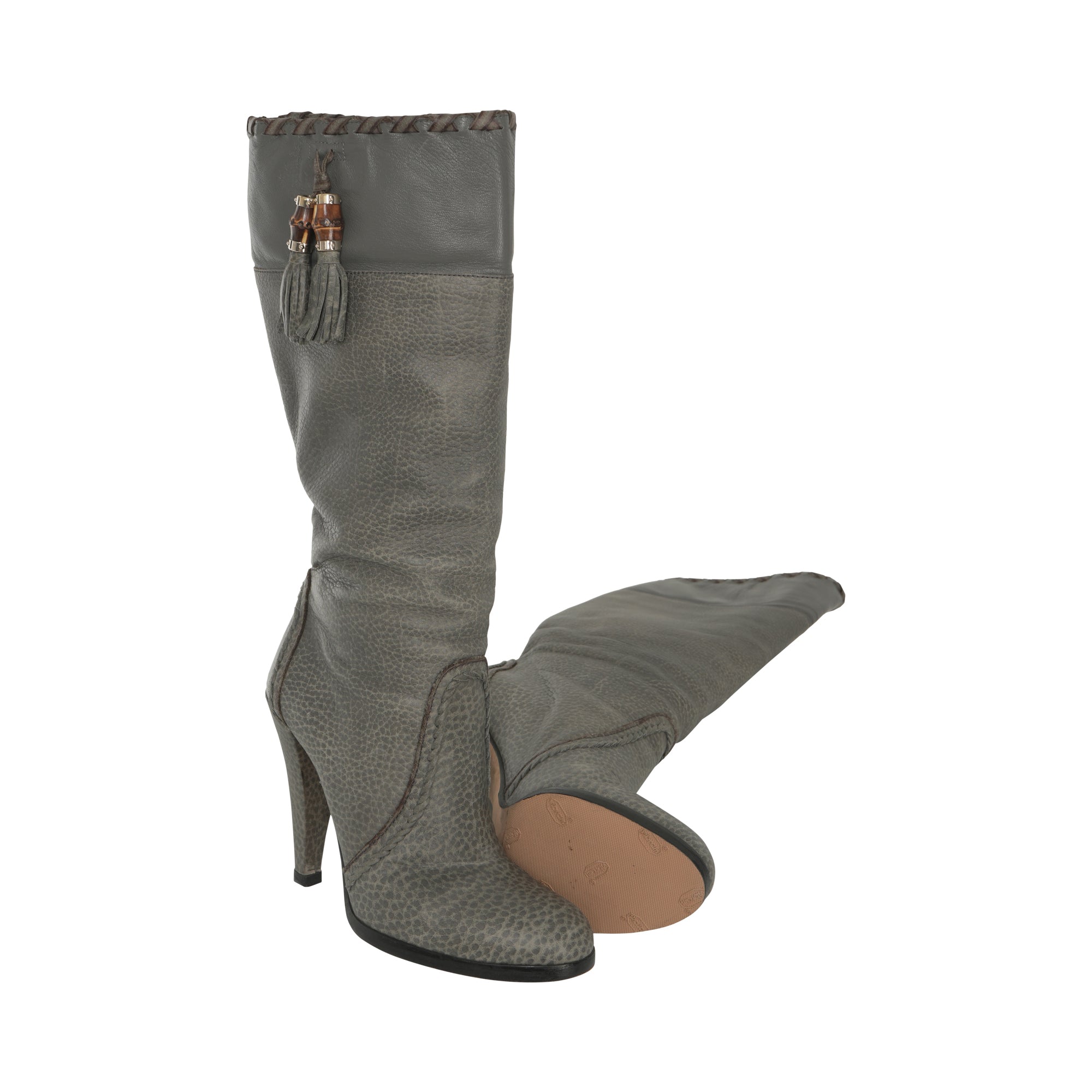 Gucci gray Boots