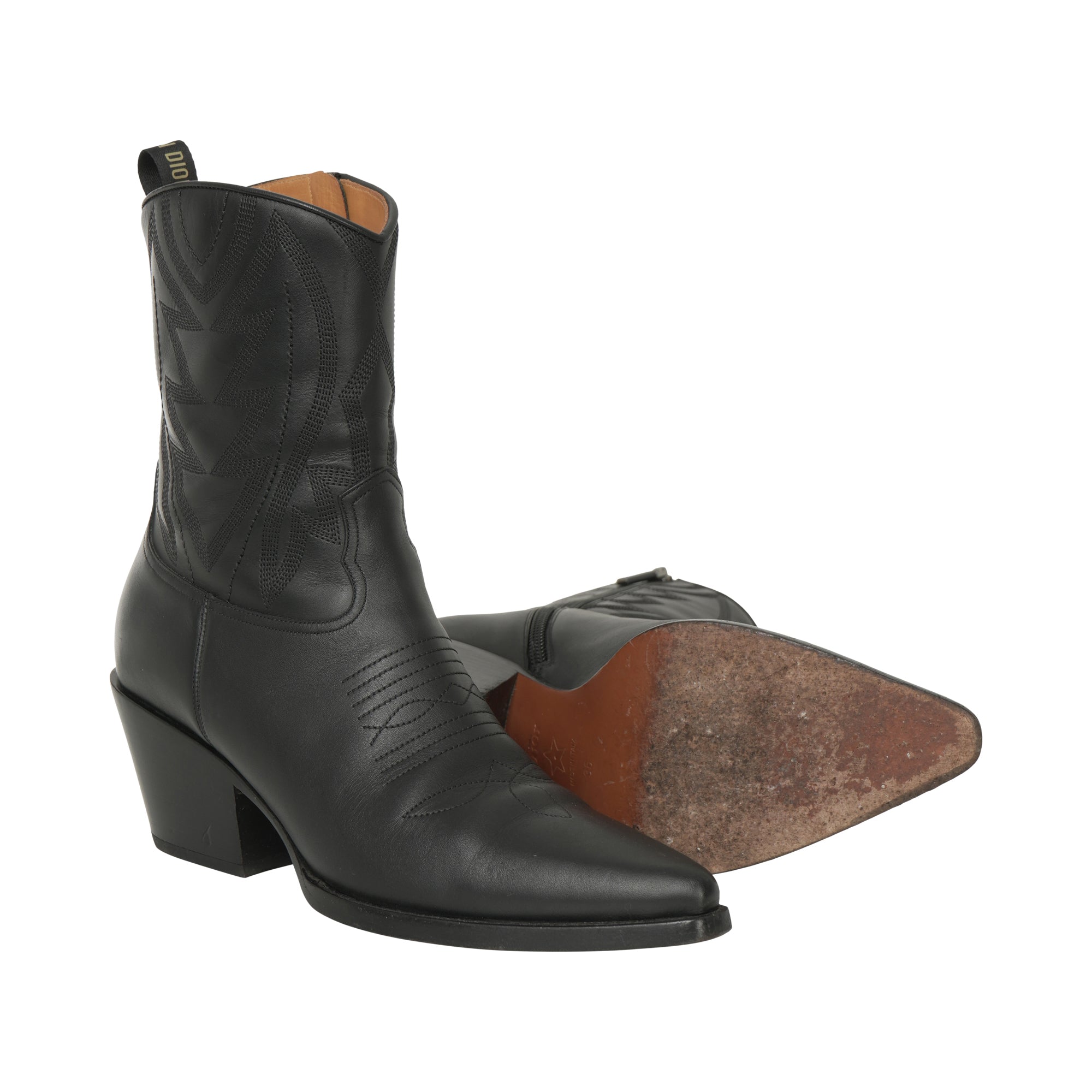 Christian Dior Cowboy Boots