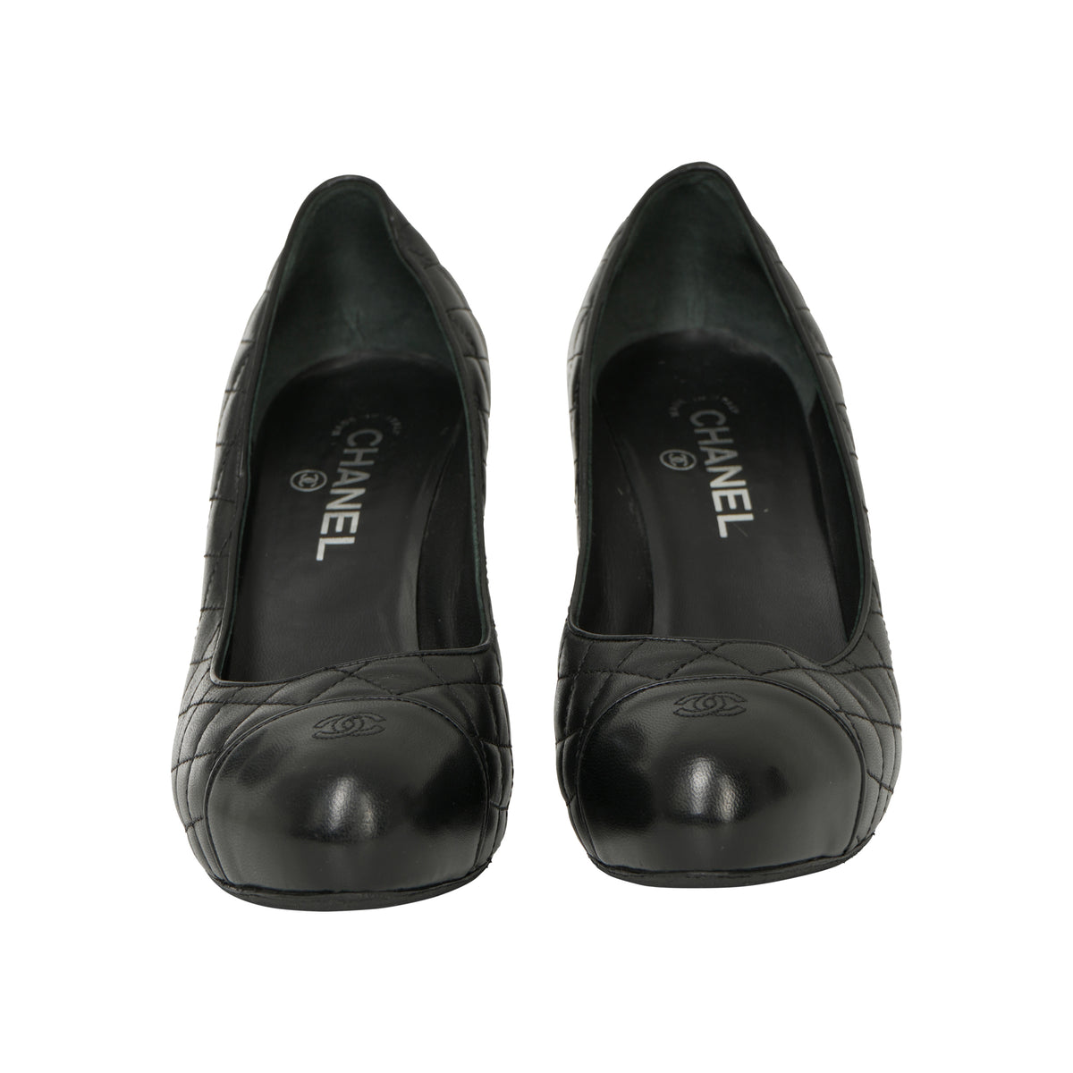 Chanel Quilted Pumps