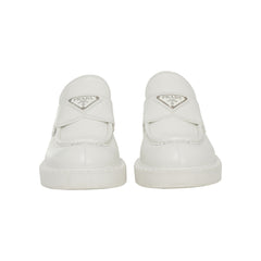 Prada Monolith Brushed Loafers