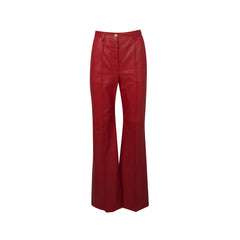 Gucci Red leather Pants