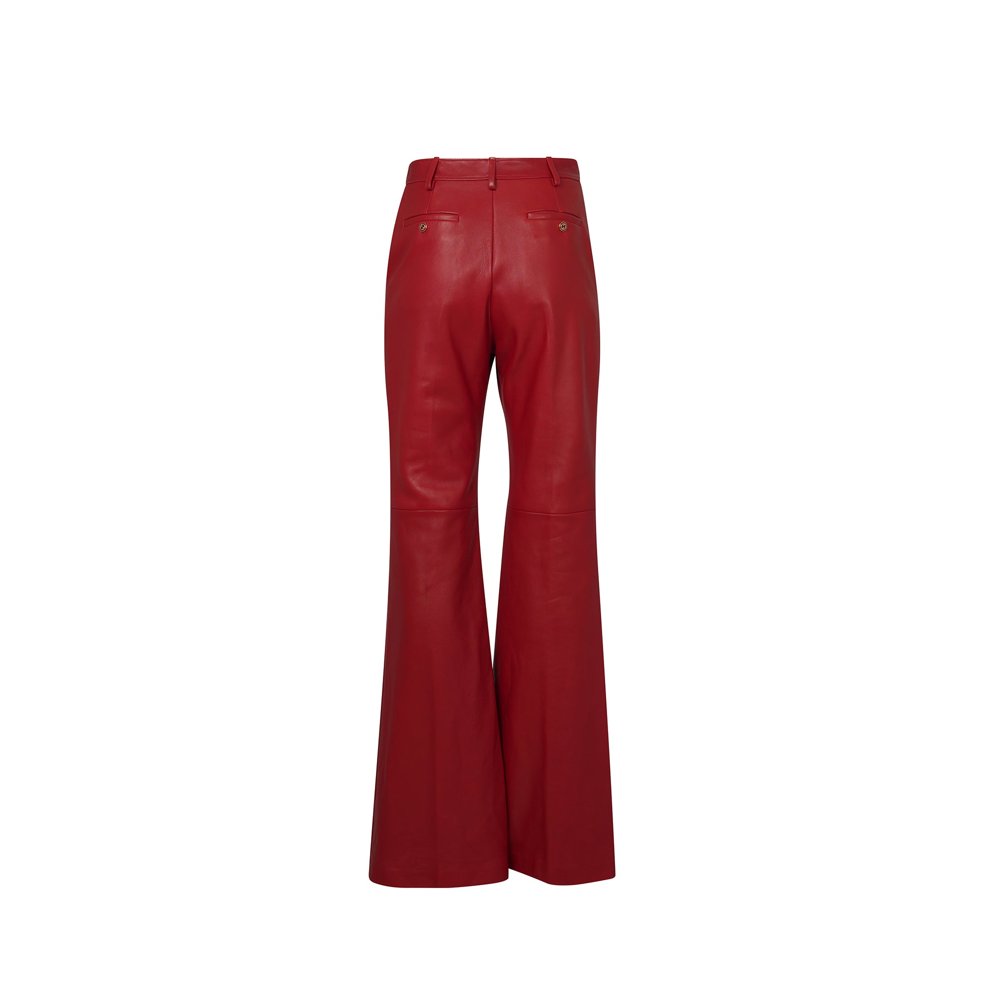 Gucci Red leather Pants