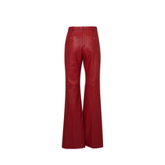 Gucci Red leather Pants