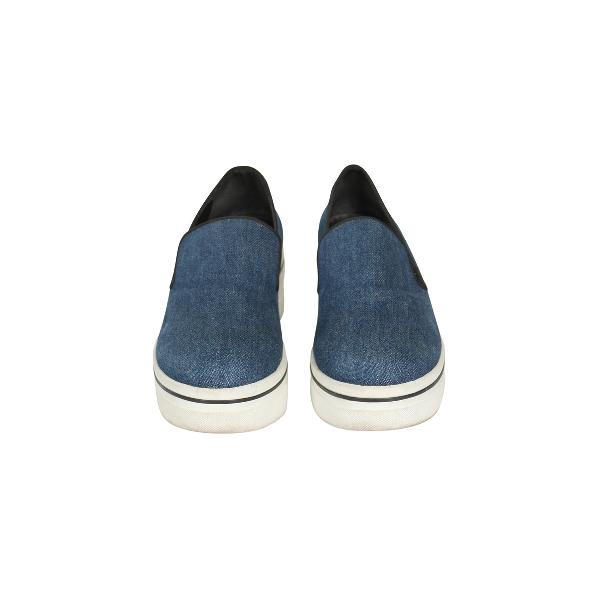 Stella Mccartney Binx Denim Platform Sneakers