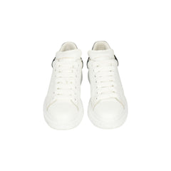 Alexander McQueen Oversized  White & Black Sole Sneakers