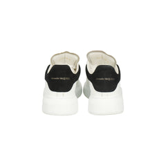 Alexander McQueen Oversized  White & Black Sole Sneakers