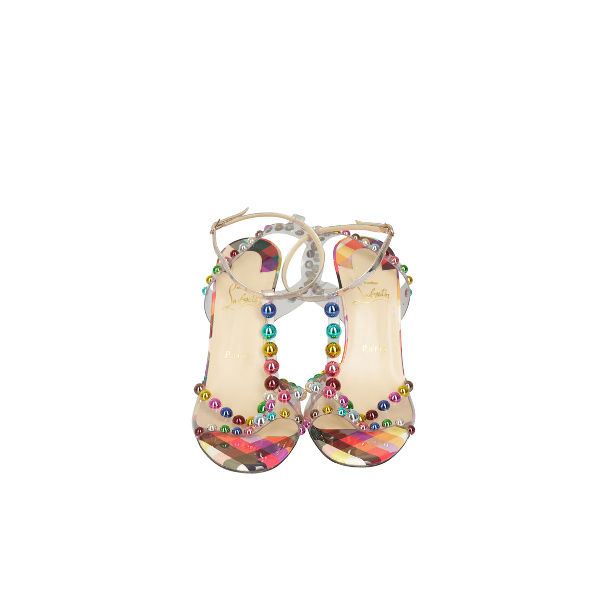 Christian Louboutin Faridaravie embellished high heel sandals