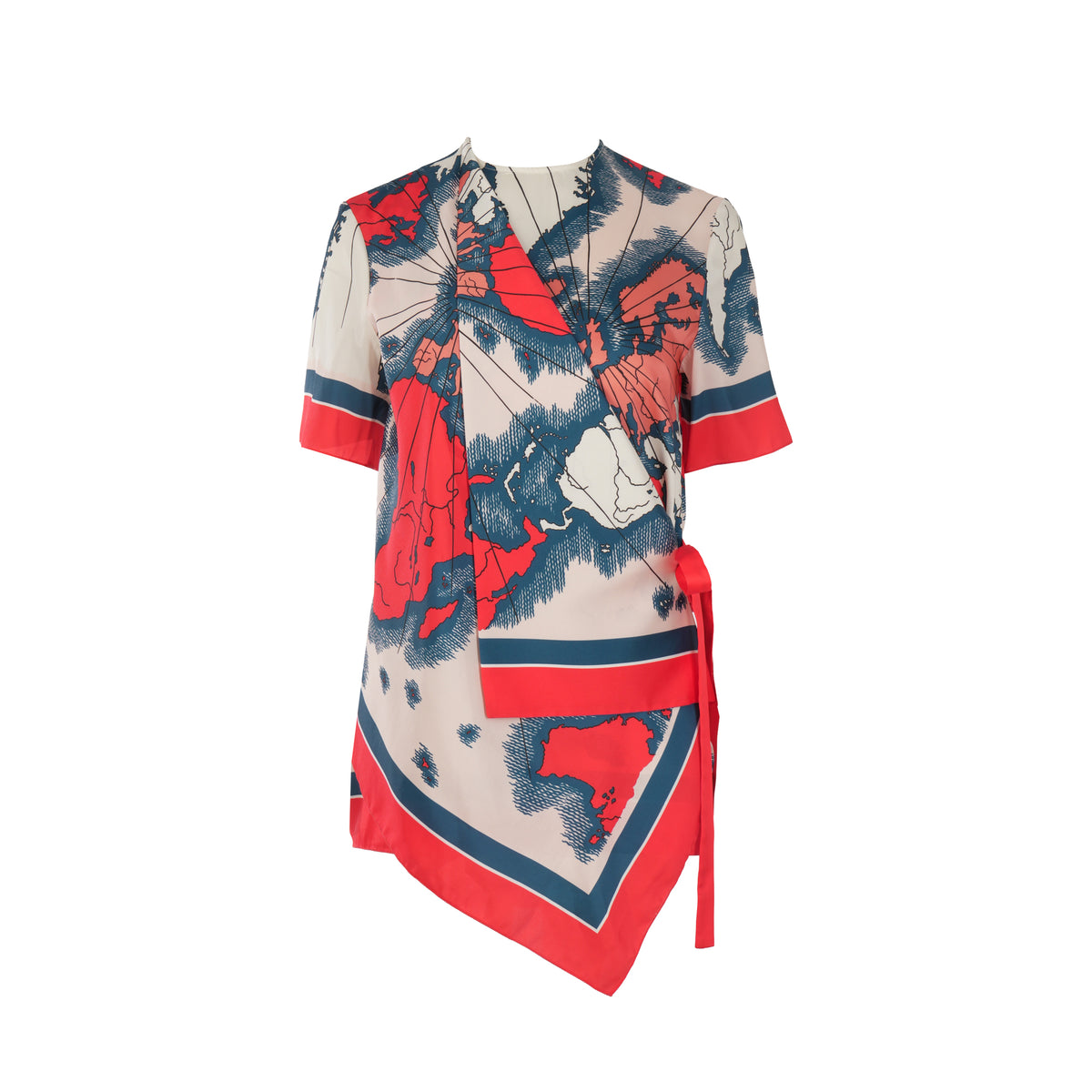 Victoria Beckham World Map Top