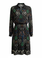 Sandro Celestial Print Shirt Dress - No Size Tag