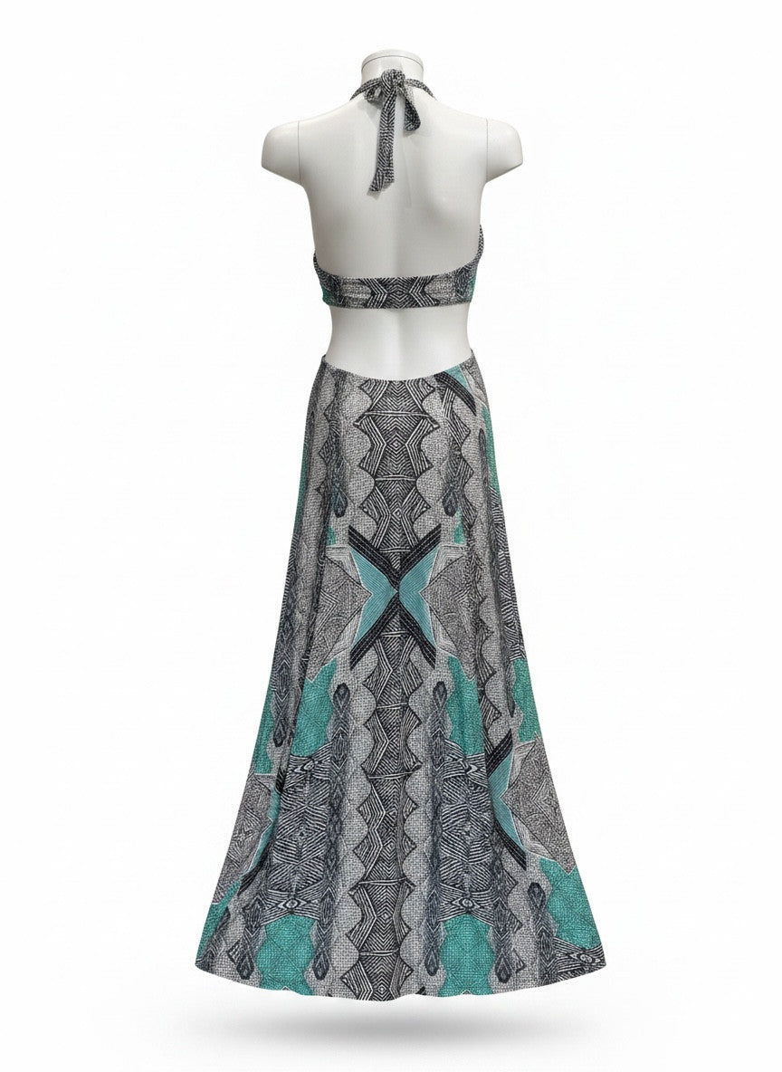 Sunseeker Multicolor Printed Maxi Dress