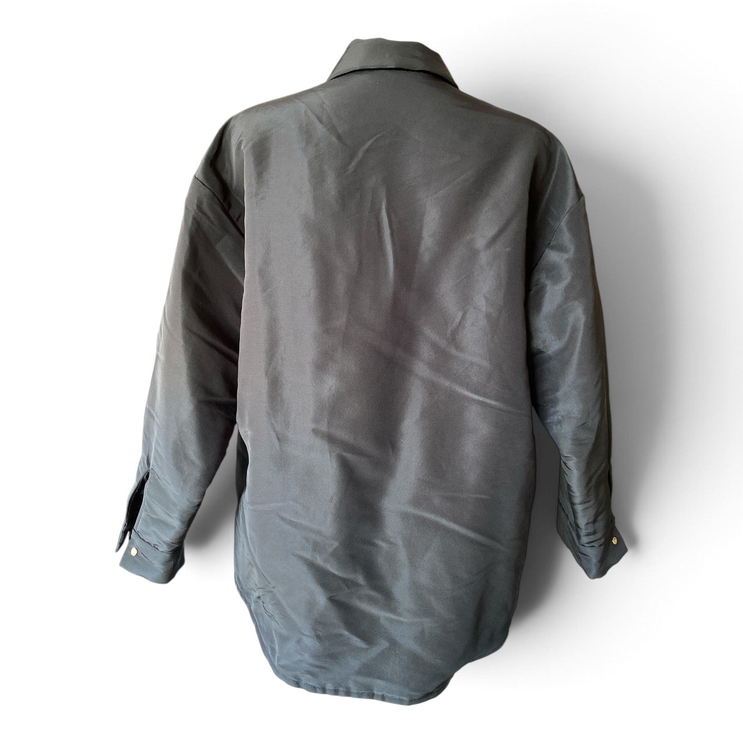Valentino VLogo Nylon Shirt Jacket – Black – Size 44
