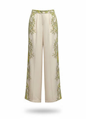 Vassia Kostara Printed Tailored Pants – Size Medium
