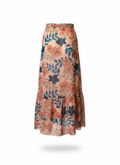 Vassia Kostara Floral Wrap Skirt – Fits S/M