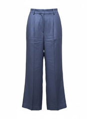 Zeus + Dione Navy Linen Pants – Size 36