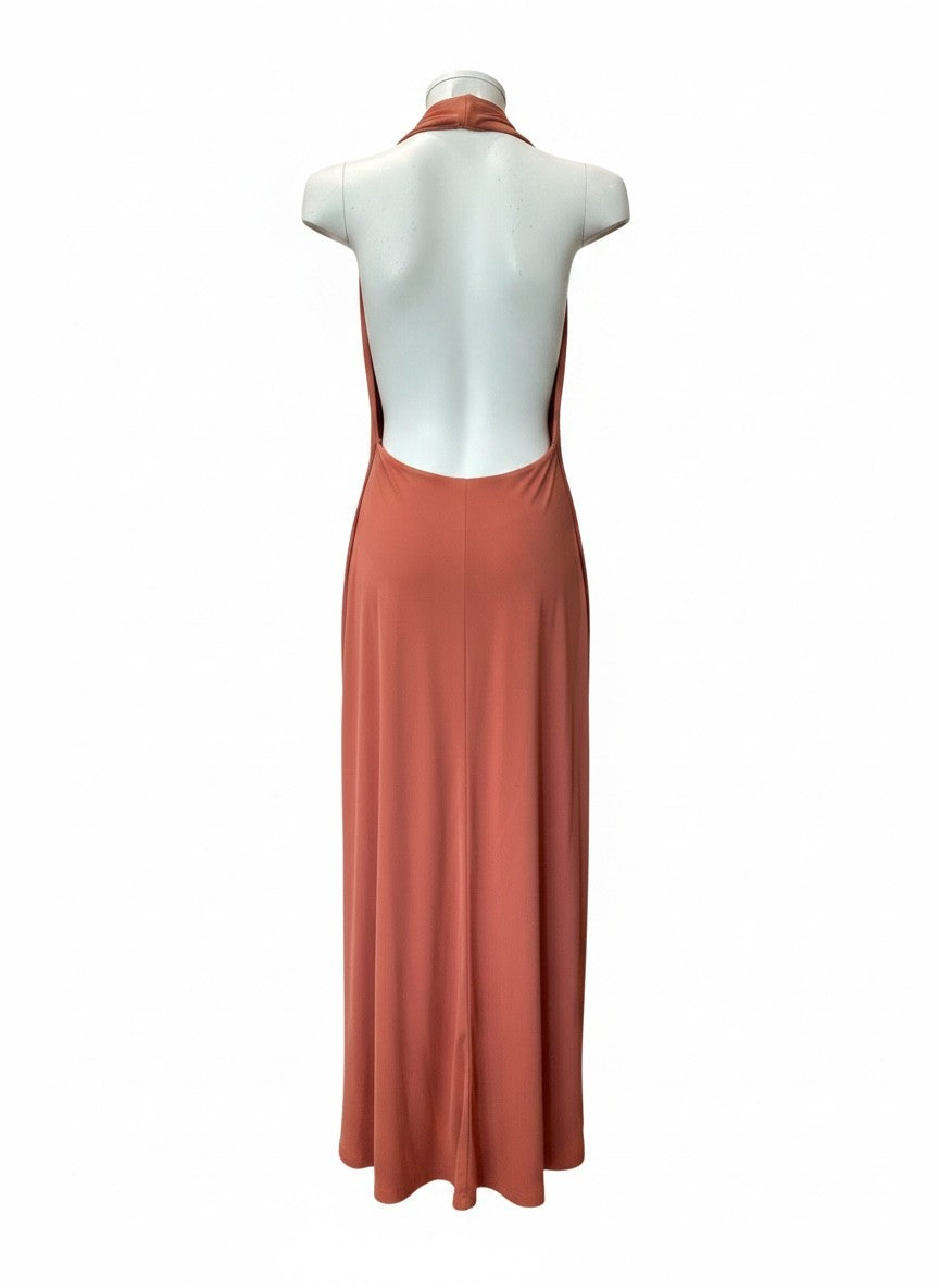 Zeus + Dione Brick Maxi Dress – Size 28