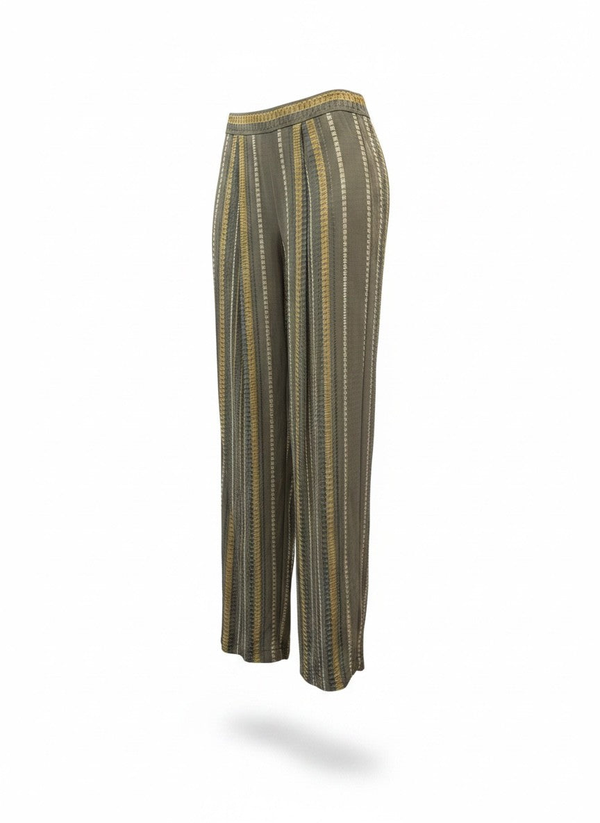 Zeus + Dione Green & Gold Pants – Size 42