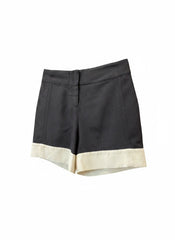 Zeus + Dione Black & Beige Shorts – Size 36