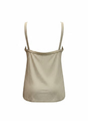 Chanel Gold Sparkly Sheer Top – Size 44 | Evening Glam Statement Piece