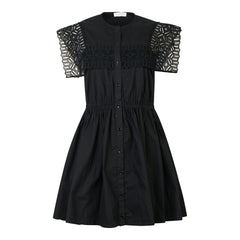 Vestido corto negro Sandro