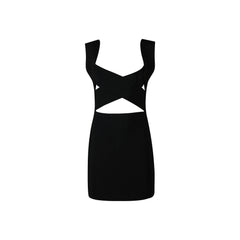 Balmain Black Bandage Dress