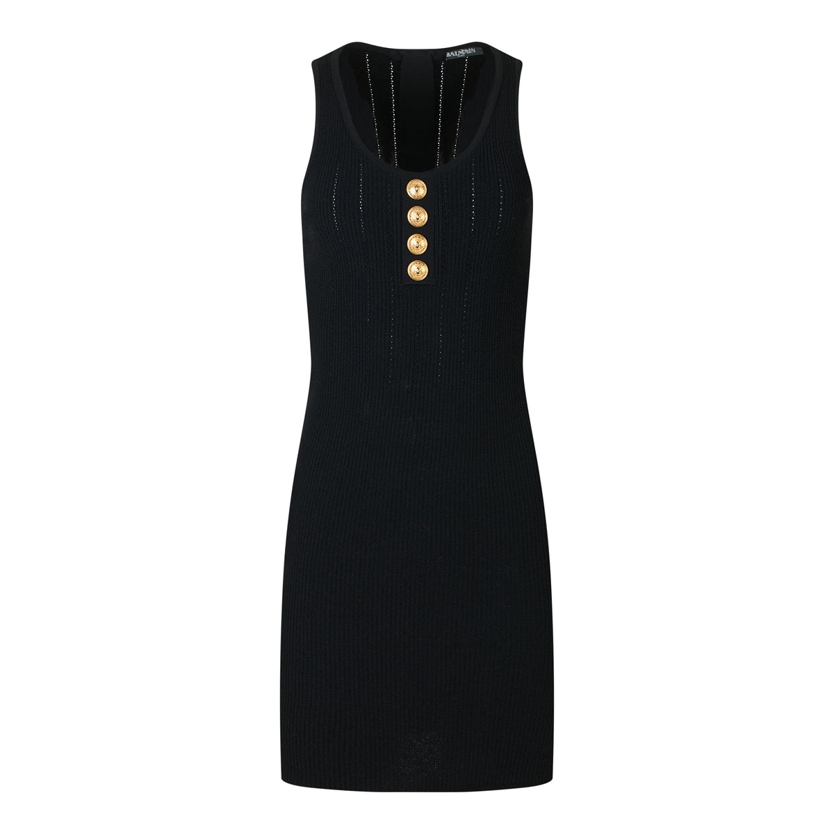 Vestido negro de Pierre Balmain