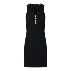 Vestido negro de Pierre Balmain