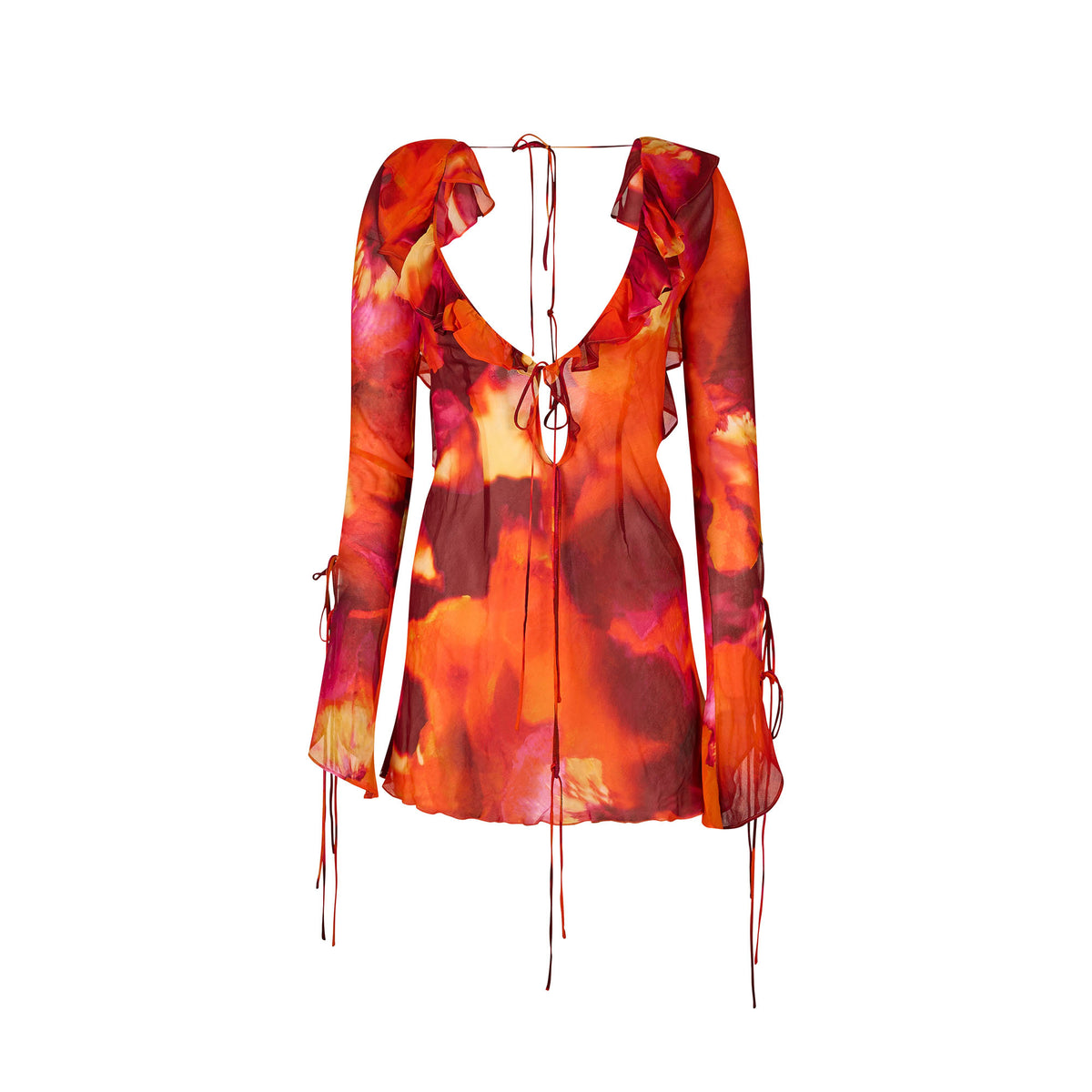 Rat & Boa Orange Dress