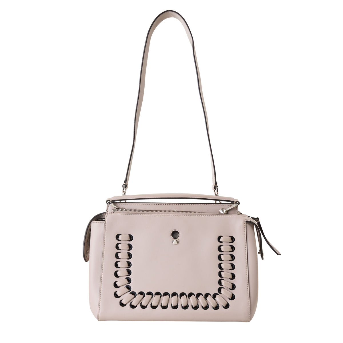 Fendi Dot Com Bag Beige