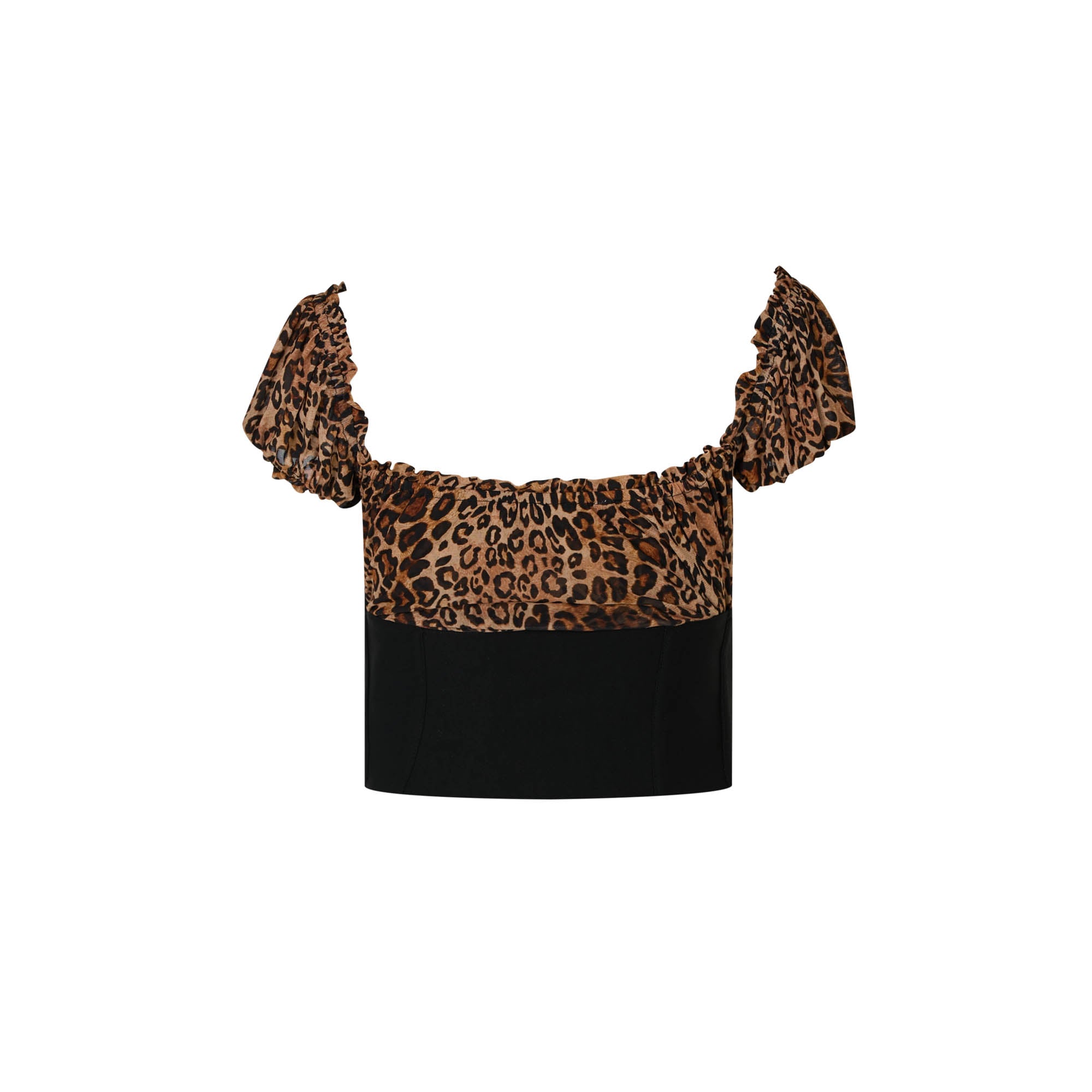 I Am Gia Leopard Corset