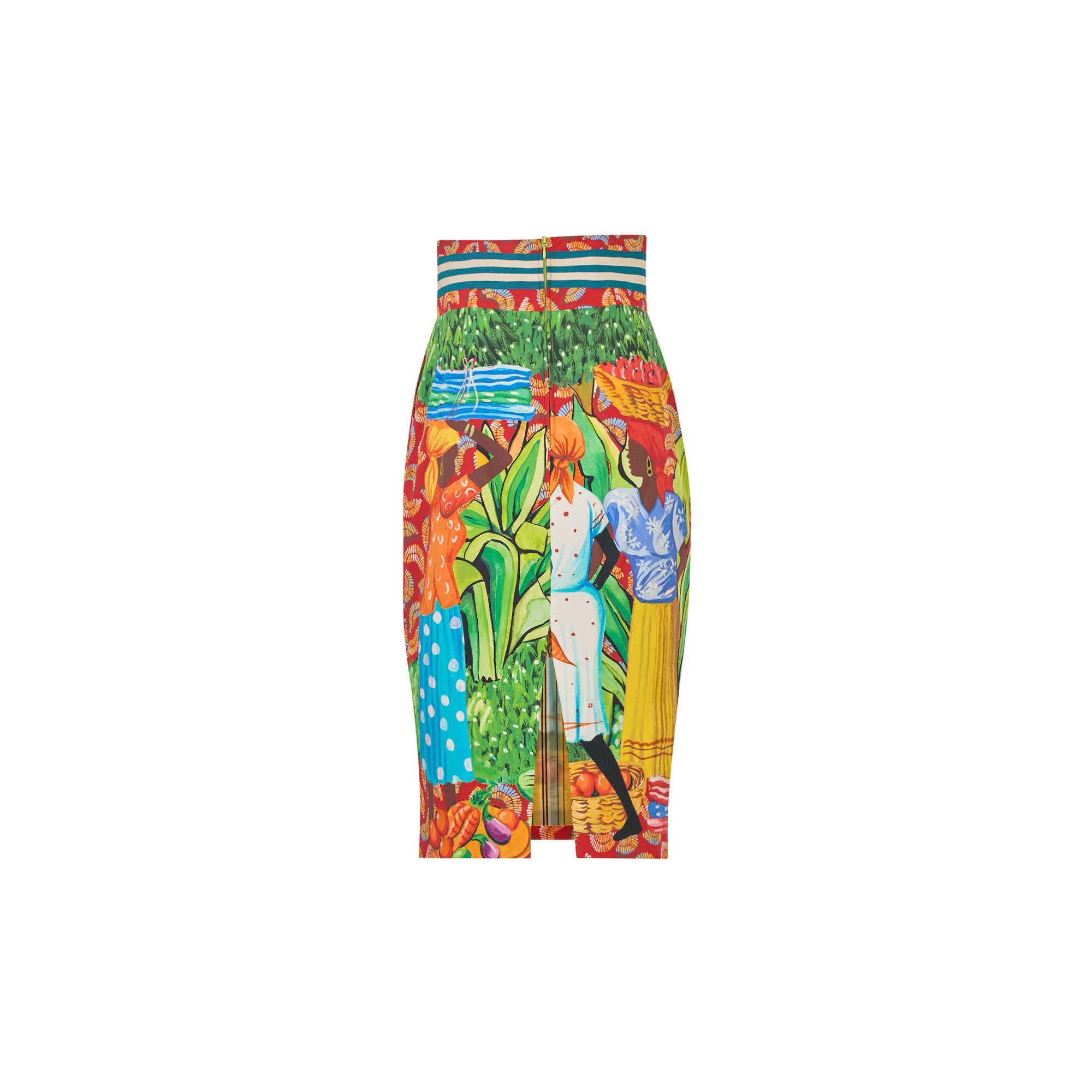 Stella Jean Colourful Skirt