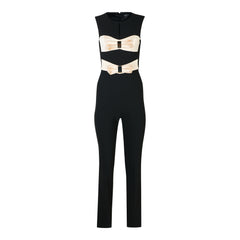 Elisabetta Franchi Black Pantsuit