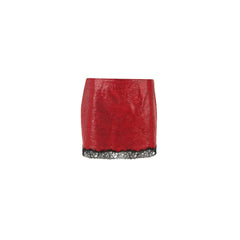 Philosophy Short Red Skirt