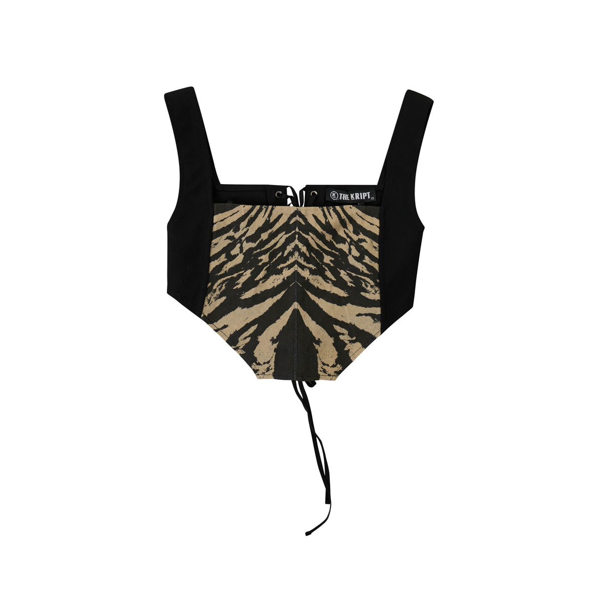 The Kript Zebra Corset