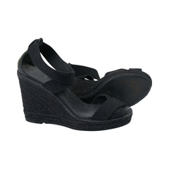 Tory Burch Black Wedges